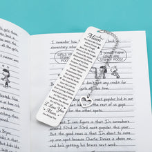 Load image into Gallery viewer, Mom Gift Bookmark from Daughter Son Mother&#39;s Day Gifts for Mom from Teens Kids Birthday Gifts for Mother Mom Christmas Valentines Day Gift for Mom I Love You Mom Bookmarks for Women from Daughter Son
