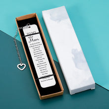 Load image into Gallery viewer, Mom Gift Bookmark from Daughter Son Mother&#39;s Day Gifts for Mom from Teens Kids Christmas Valentines Day Gift for Mom Birthday Gifts for Mother Mom I Love You Mom Bookmarks for Women from Daughter Son
