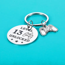 Load image into Gallery viewer, Inspirational 13st Birthday Gifts for Him Son Boy Funny Keychain from Mom Dad I Love You Gifts for Him Teen Son in Law from Mother to Son Christmas Birthday Come of Age Gifts
