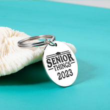 Load image into Gallery viewer, Class of 2023 Gifts for 2023 Seniors Women Men Graduation Gifts for Her Him Student Girls Boys Grauation Keychain
