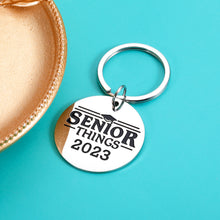 Load image into Gallery viewer, Class of 2023 Gifts for 2023 Seniors Women Men Graduation Gifts for Her Him Student Girls Boys Grauation Keychain
