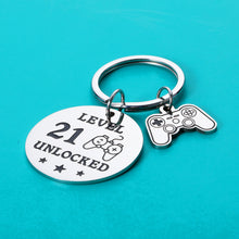 Load image into Gallery viewer, Inspirational 21st Birthday Gifts for Him Son Boy Funny Keychain from Mom Dad I Love You Gifts for Him Teen Son in Law from Mother to Son Christmas Birthday Come of Age Gifts
