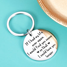 Load image into Gallery viewer, Christmas Valentine&#39;s Day Gifts for Husband Wife Romantic Keychain from Girlfriend Boyfriend Birthday Gifts for Groom Bride Fiancé Fiancée Couples Anniversary Present for Hubby Wifey Him Her Women
