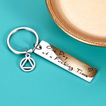 Load image into Gallery viewer, Sobriety Gifts for Men Women Dad Husband Best Friend Addiction Recovery Gift for Family AA Keychain Sober Gifts for Him Her Birthday Valentine’s Father’s Day Sobriety Gift for Alcoholics AA Members
