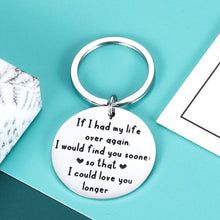 Load image into Gallery viewer, Christmas Valentine&#39;s Day Gifts for Husband Wife Romantic Keychain from Girlfriend Boyfriend Birthday Gifts for Groom Bride Fiancé Fiancée Couples Anniversary Present for Hubby Wifey Him Her Women
