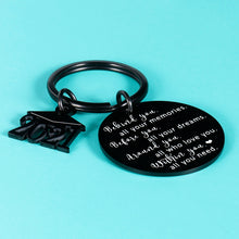 Load image into Gallery viewer, Inspirational Keychain Gifts for 2021 Graduates, Gifts for Best Friend Graduating from School, Motivational Graduation Gifts from Mom Dad for Daughter Son Students, Birthday Gifts for 2021 Graduates
