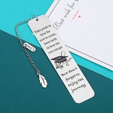 Load image into Gallery viewer, Inspirational Graduation Bookmark Gifts for Him Her Class of 2023 Senior Encouragement Gifts for Teens Boys Girls Graduates Gifts for Son Daughter High School Student Grads Nursing Birthday Book Lover
