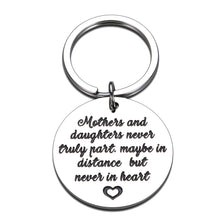 Load image into Gallery viewer, Mom Keychain Mother’s Day Gifts for Mom from Daughter Stepdaughter for Mother Stepmother Women Christmas Wedding Pendant Gifts for Mom from Daughter Birthday Gifts for Mom Her Girl Female Present Brand: ARKUKU
