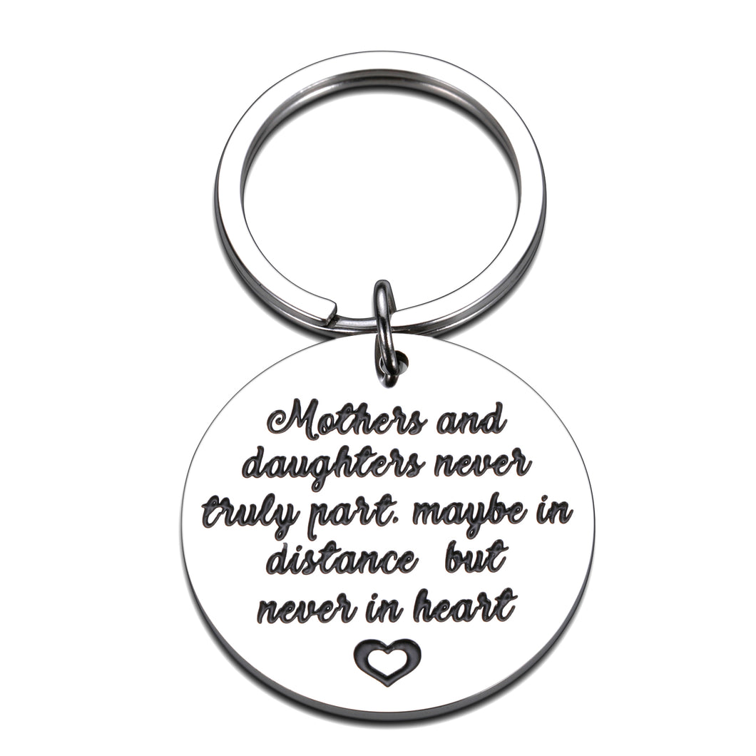 Mom Keychain Mother’s Day Gifts for Mom from Daughter Stepdaughter for Mother Stepmother Women Christmas Wedding Pendant Gifts for Mom from Daughter Birthday Gifts for Mom Her Girl Female Present Brand: ARKUKU