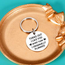 Load image into Gallery viewer, Valentine&#39;s Day Gifts for Husband Wife Romantic Keychain from Girlfriend Boyfriend Christmas Birthday Gifts for Groom Bride Fiancé Fiancée Couples Anniversary Present for Hubby Wifey Him Her Women
