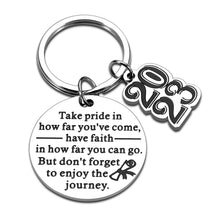 Load image into Gallery viewer, Class of 2023 Graduation Gifts for Him Her Inspirational Keychains High School College Graduation Gifts for Men Women Nurse Masters Student Boy Girl Son Daughter 2023 Senior Party Grad Gifts Key Ring
