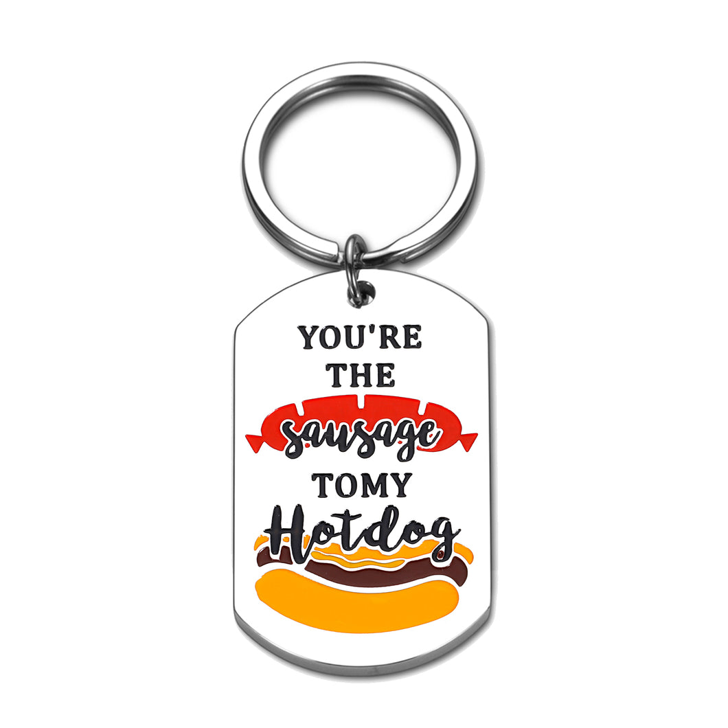 Valentines Day I Love You Gifts for Him Boyfriend Birthday Gifts for Husband Boyfriend Fiance Him Engagement Wedding Christmas Stocking Stuffer Keychain Gift for Men from Wife Girlfriend Gag Gifts