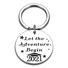 Load image into Gallery viewer, Class of 2021 Graduation Gifts for Her Him 2021 Seniors High School College Medical Student Inspirational Keychain Mom to Son Daughter 2021 Grad Gifts for Boys Girls Women Men Master Gifts for Nurse
