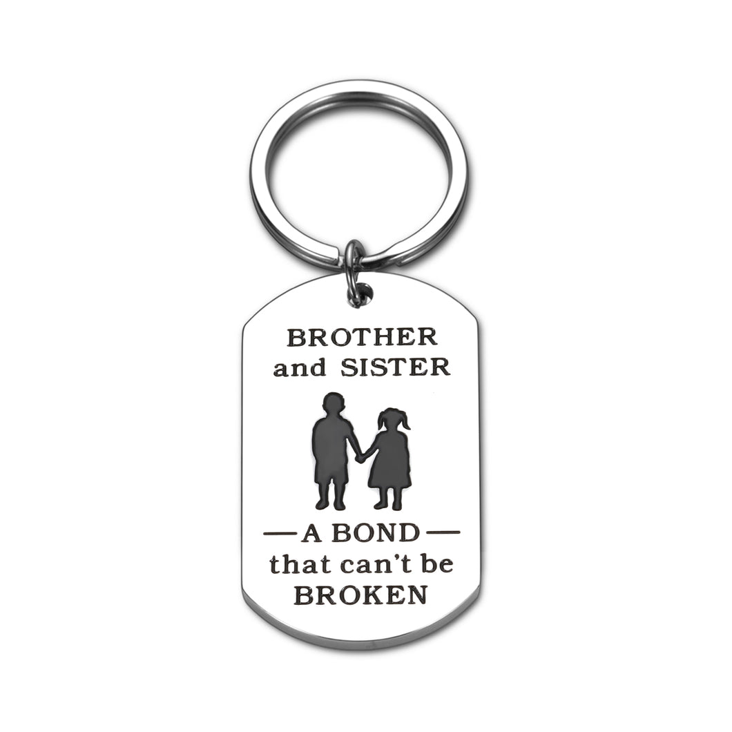 Brother Gifts From Sister, Funny Keychain Gifts For Sister From Brother, Funny Brother Gifts, Gifts For Brothers From Sisters Christmas Birthday Gifts for Sister Brother Present