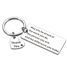 Load image into Gallery viewer, Coworkers Appreciation Farewell Leaving Gifts Keychain for Coworker Boss Employee Him Her Birthday Christmas Thank You Gifts for Nurse Teacher Colleagues Boss Women Men Retirement Gifts
