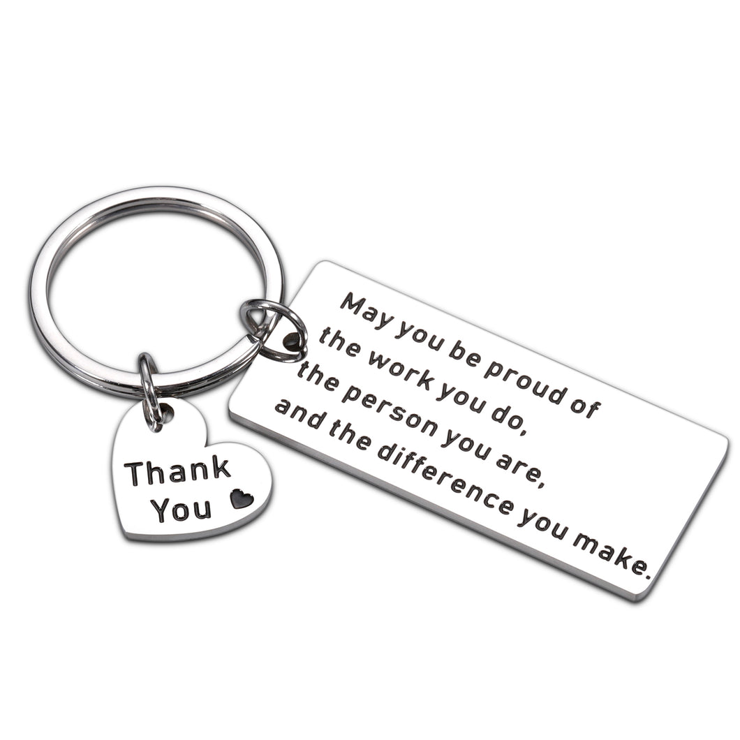 Coworkers Appreciation Farewell Leaving Gifts Keychain for Coworker Boss Employee Him Her Birthday Christmas Thank You Gifts for Nurse Teacher Colleagues Boss Women Men Retirement Gifts