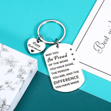 Load image into Gallery viewer, Retirement Gifts for Women Men 2022 Retirement Appreciation Gifts Keychain for Boss Male Female Leader Teacher Nurse Coworker Leaving Gifts for Colleague Employee Best Friends Work Staff Gifts
