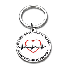 Load image into Gallery viewer, Nurse Gifts Nurse Keychain for Women Graduation Nursing Student Gifts for Female Inspirational Nurses Day Gifts for Future Nurse Her Birthday Valentines Christmas Appreciation Gifts for Nurse Friend
