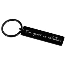 Load image into Gallery viewer, Valentine Gifts Keychains for Husband/Boyfriend from Girlfriend/Wife Anniversary Birthday Wedding I Love You Romantic Gifts for Men Women Couples Gifts for Christmas Love Keychain for Him Her
