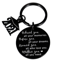 Load image into Gallery viewer, Inspirational Keychain Gifts for 2021 Graduates, Gifts for Best Friend Graduating from School, Motivational Graduation Gifts from Mom Dad for Daughter Son Students, Birthday Gifts for 2021 Graduates
