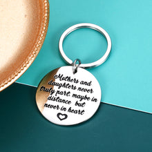 Load image into Gallery viewer, Mom Keychain Mother’s Day Gifts for Mom from Daughter Stepdaughter for Mother Stepmother Women Christmas Wedding Pendant Gifts for Mom from Daughter Birthday Gifts for Mom Her Girl Female Present Brand: ARKUKU
