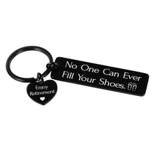 Load image into Gallery viewer, Retirement Gifts for Men Women 2020 Coworkers Leader Funny Shoes Keychain Retirement Gifts for Retired Men Women Mentor Friends BFF Managers Boss Inspirational Retirement Gift for Nurse Doctor Him Her
