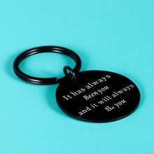 Load image into Gallery viewer, Anniversary Gifts for Him Keychains for Boyfriend Girlfriend Husband Wife Christmas Valentines Birthday Gifts for Hubby Wifey Couples Gifts for Him Her Romantic Boyfriend Girlfriend Keychain Gifts
