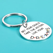 Load image into Gallery viewer, Inspirational To My Son Daughter Christmas Birthday Gifts from Mom Dad Graduation Gifts for School College Graduates Friends Graduation Gifts 2021 Senior Students Keychain for Teen Girls Boys Him Her
