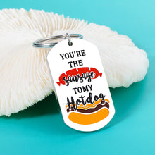 Load image into Gallery viewer, Valentines Day I Love You Gifts for Him Boyfriend Birthday Gifts for Husband Boyfriend Fiance Him Engagement Wedding Christmas Stocking Stuffer Keychain Gift for Men from Wife Girlfriend Gag Gifts
