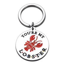 Load image into Gallery viewer, Friends TV Show Merchandise You’re My Lobster Keychain Valentine Gifts, Anniversary Gifts for Husband Wife Couples, Funny Birthday Gifts for Best Friends and Boyfriend Girlfriend
