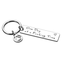 Load image into Gallery viewer, Sobriety Gifts for Men Women Dad Husband Best Friend Addiction Recovery Gift for Family AA Keychain Sober Gifts for Him Her Birthday Valentine’s Father’s Day Sobriety Gift for Alcoholics AA Members
