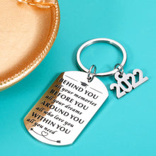 Load image into Gallery viewer, Graduation Gifts for Him Her Inspirational Class of 2022 Keychain Grad Gifts for Son Daughter Graduation Gifts for High School College Nursing Law School Students Teen Boys Girls Women Men
