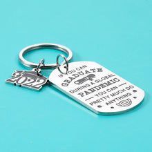 Load image into Gallery viewer, 2022 Graduation Gifts Keychain for Him Her Middle High School College Students Class of 2022 Senior Grad PHD Master Nurse Graduates Inspirational Gifts for Women Men Boy Girl Son Daughter Accessory

