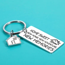 Load image into Gallery viewer, House Warming Gifts New Home Keychain for First Home Keychain – Housewarming Gift for Women, Men, New Homeowner, Couples, Friend, Daughter, Son New House Key Chain Family BFF Coworker
