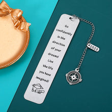 Load image into Gallery viewer, Inspirational Graduation Bookmark Gifts for Him Her Class of 2023 Senior Encouragement Gifts for Teens Boys Girls Graduates Gifts for High School Student Grads Nursing Son Daughter Birthday Book Lover
