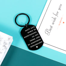 Load image into Gallery viewer, Inspirational Keychain Gifts for Women Men Coworkers Best Friends Birthday Christmas Valentines Gifts for Son Daughter 2021 Graduation Gifts for Teen Boys Girls, Motivational Gifts for Him Her
