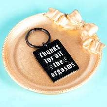 Load image into Gallery viewer, Couples Keychain Gifts, Funny Gift for Boyfriend Girlfriend, Valentine&#39;s Day Anniversary Gifts for Husband Wife Naughty Birthday Christmas Gifts for Him I Love You Gifts Keychain for Him Her
