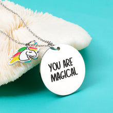 Load image into Gallery viewer, Unicorn Necklace Gifts for Women Teen Girls Christmas Graduation Birthday Gift for Daughter Granddaughter Niece You Are Magical Inspiration Jewelry Gifts Xmas Daughter Women Girls Stocking Stuffers
