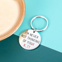 Load image into Gallery viewer, Funny Keychain Valentine Gifts for Husband Wife Birthday Gifts for Boyfriend Girlfriend Christmas Anniversary Wedding Gifts for Couples Hubby Wifey Fiancé Fiancée Love Keychain for Him Her Men Women
