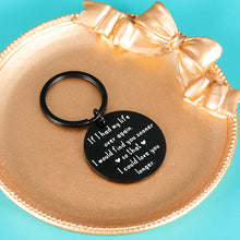 Load image into Gallery viewer, Christmas Valentine&#39;s Day Gifts for Husband Wife Romantic Keychain from Girlfriend Boyfriend Birthday Gifts for Groom Bride Fiancé Fiancée Couples Anniversary Present for Hubby Wifey Him Her Women
