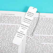 Load image into Gallery viewer, Inspirational Christian Bookmark Gifts for Women Bible Verse Bookmark for Girls Boys Son Daughter Book Lovers Birthday Christmas Stocking Stuffers for Women Men Sister Brother Baptism Religious Gifts
