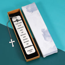 Load image into Gallery viewer, Inspirational Christian Bookmark Gifts for Women Bible Verse Bookmark for Girls Daughter Book Lovers Birthday Baptism Religious Bookmark Gifts for Her Friend Sister Christmas Stocking Stuffers
