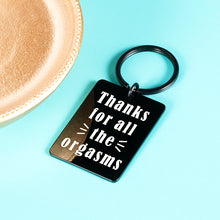 Load image into Gallery viewer, Couples Keychain Gifts, Funny Gift for Boyfriend Girlfriend, Valentine&#39;s Day Anniversary Gifts for Husband Wife Naughty Birthday Christmas Gifts for Him I Love You Gifts Keychain for Him Her
