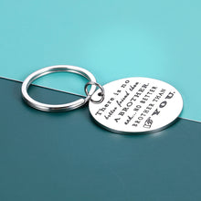 Load image into Gallery viewer, Christmas Birthday Emotional Keychain Gifts for Older Younger Brother Son No Better Brother Than You Brotherhood Appreciation Gift for Men Teen Boys Brother Friend from Sister Brother Mom Dad
