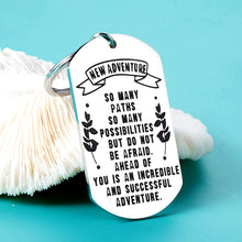 Load image into Gallery viewer, Graduation Gifts for Him Her Boys Girls Class of 2021 Senior Gifts for College High School Student Inspirational Keychain Grad Gifts for Son Daughter Women Men Nurse Master Congrats Grad
