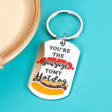 Load image into Gallery viewer, Valentines Day I Love You Gifts for Him Boyfriend Birthday Gifts for Husband Boyfriend Fiance Him Engagement Wedding Christmas Stocking Stuffer Keychain Gift for Men from Wife Girlfriend Gag Gifts
