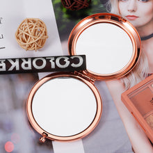 Load image into Gallery viewer, Sister Gifts from Sister Brother Sister&#39;s Birthday Gift Ideas Rose Gold Compact Mirror with Love Message Sister Birthday Christmas Graduation Gifts for Her Mirror Gifts for Sisters
