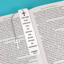 Load image into Gallery viewer, Inspirational Christian Bookmark Gifts for Women Bible Verse Bookmark for Girls Daughter Book Lovers Birthday Baptism Religious Bookmark Gifts for Her Friend Sister Christmas Stocking Stuffers
