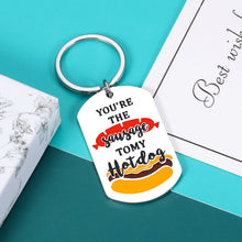 Load image into Gallery viewer, Valentines Day I Love You Gifts for Him Boyfriend Birthday Gifts for Husband Boyfriend Fiance Him Engagement Wedding Christmas Stocking Stuffer Keychain Gift for Men from Wife Girlfriend Gag Gifts
