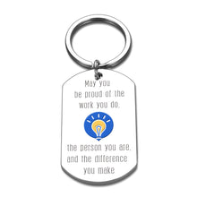 Load image into Gallery viewer, Inspirational Thank You Gifts Keychain for Nurse Mentor Coach Boss Coworkers Friends Leader Goodbye Farewell Appreciation Gifts for Volunteer Social Worker Christmas Birthday Gift for Men Women
